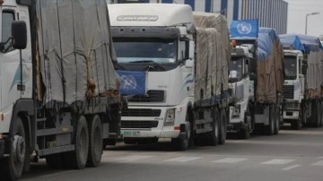 Yardımlar ablukanın gölgesinde bekliyor! 8 bin 400 tırdan 1210'u giriş yapabildi!