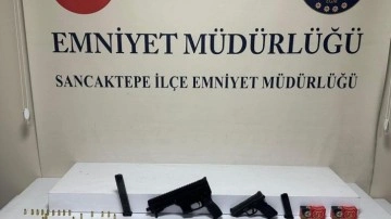 Yasa dışı silah ticareti zanlısı evinde yakalandı