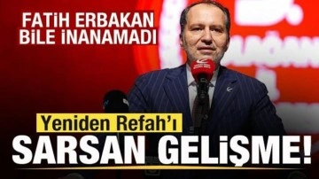 Yeniden Refah Partisi'ni sarsan gelişme! Fatih Erbakan bile inanamadı!
