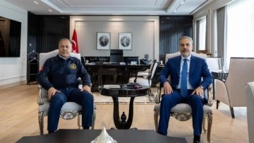 Yerlikaya'dan Fidan'a ziyaret