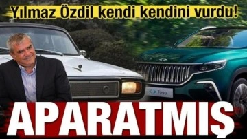 Yılmaz Özdil kendi kendini vurdu! Aparatmış