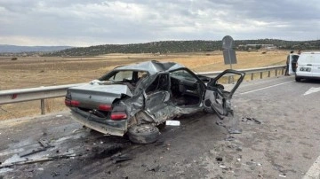 Yozgat'ta feci kaza! 1 kişi öldü, 3 kişi yaralandı