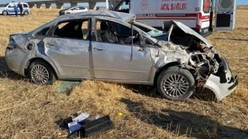 Yozgat'ta kontrolden çıkan araç takla attı: Ölü ve yaralılar var