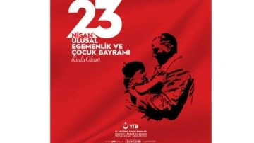 YTB&rsquo;den yurt dışında yaşayan &ccedil;ocukların eserlerine &ouml;zel 23 nisan &ccedil;alışması