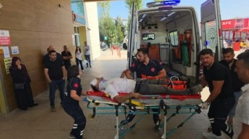 Yüksekten düşen işçi ağır yaralandı