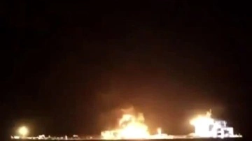 Yunan gemisi batırıldı! Saldırıyı üstlendiler: Balistik füzeler peş peşe fırlatıldı...