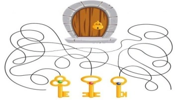 Zek&acirc;nızı kanıtlamanız i&ccedil;in bir fırsat: Kapıyı a&ccedil;an doğru anahtarı 5 saniyede bulun!