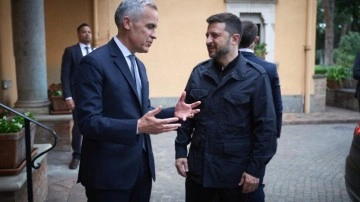 Zelenskiy, Kanada başbakanıyla bir araya geldi!