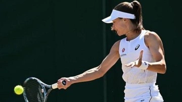 Zeynep Sönmez, Wimbledon'a 3'üncü turda veda etti