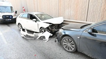 Zincirleme kazada 4 kişi yaralandı!