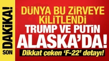 Zirveye dakikalar kaldı! Trump ve Putin Alaska'ya indi: Görüşme öncesi 'ateşkes' mesa